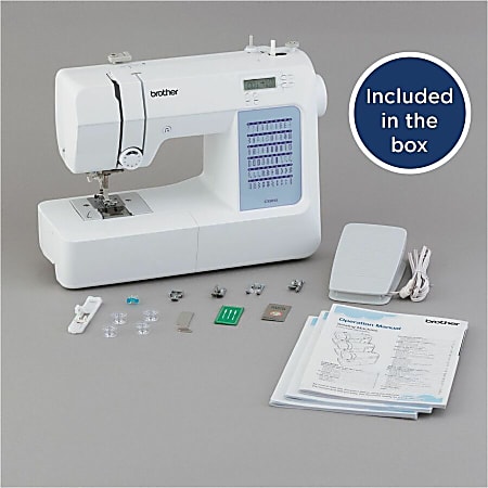Brother Portable Computerized Sewing Machine with 60 Built