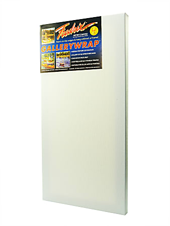 Fredrix Gallerywrap Stretched Canvas, 10" x 20" x 1"