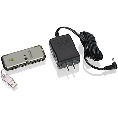 IOGear® MicroHub™ 4-Port USB 2.0 Hub