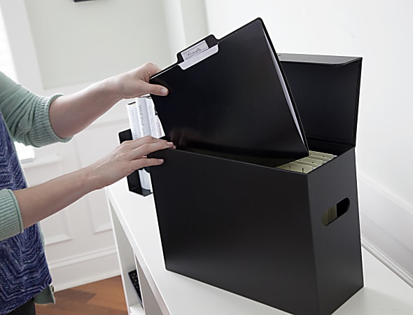 File folder box top