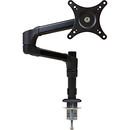 DoubleSight Full-Motion Pole-Mounted Arm For 27" Monitors, Black