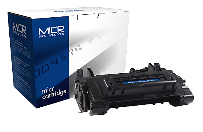 MICR Print Solutions - Black - compatible - MICR toner cartridge (alternative for: HP CF281A, HP CF281X, HP 81X, HP 81A) - for HP LaserJet Enterprise MFP M630; LaserJet Enterprise Flow MFP M630