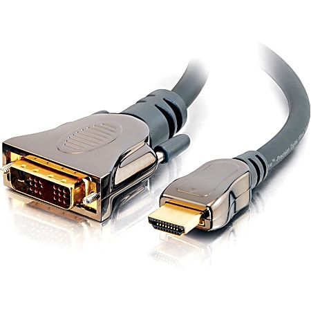 C2G 10m SonicWave HDMI to DVI-D Digital Video Cable (32.8ft) - Male HDMI - DVI Male - 32.81ft - Gray