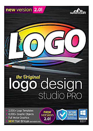 Summitsoft® Logo Design Studio Pro 2.0, Disc