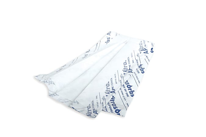 Ultrasorbs AP Air-Permeable Dry Pads, 24" x 36", White, 5 Pads Per Bag, Case Of 14 Bags