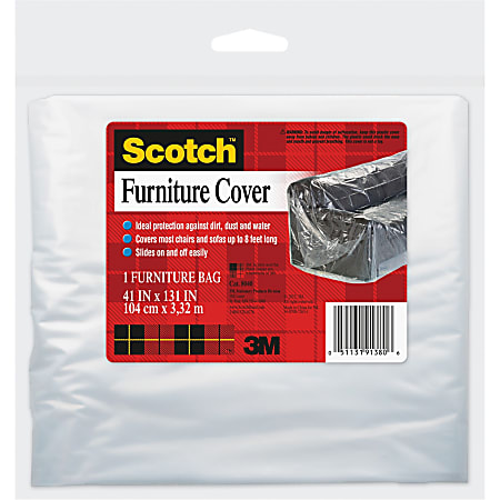 Scotch Heavy-duty Sofa Cover - 41" Length x 10.92 ft Width - 1 / Pack