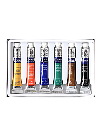 Winsor & Newton Cotman Introductory Watercolor Set, 0.27 Oz, Set Of 6