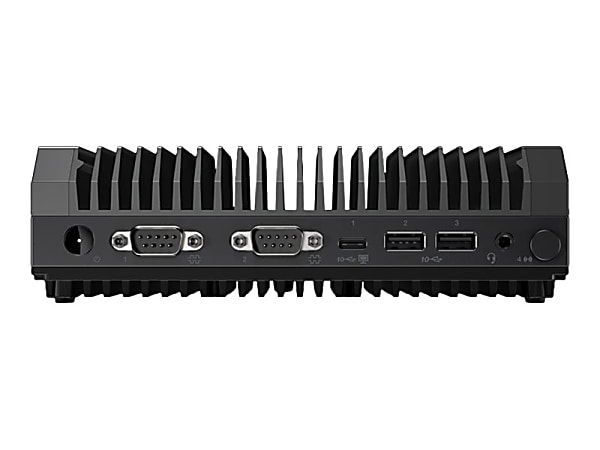 Lenovo ThinkEdge SE30 11NA - USFF - Core i3 1115GRE / 2.2 GHz - RAM 8 GB - SSD 1 TB - NVMe - UHD Graphics - GigE, 2.5 GigE - WLAN: 802.11a/b/g/n/ac, Bluetooth 5.1 - Win 10 IoT Enterprise - monitor: none - keyboard: English - black - TopSeller