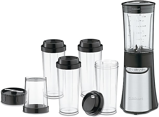 Cuisinart™ Smartpower 15-Piece Compact Portable Blending/Chopping System, Silver