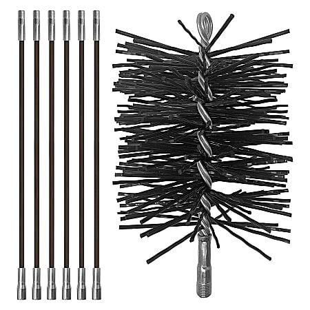 Chromex Adx1-1027 Chimney Cleaning Kit, 18’