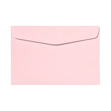LUX Booklet 6" x 9" Envelopes, Gummed Seal, Candy Pink, Pack Of 500