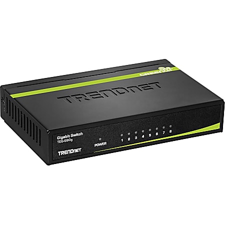 TRENDnet 8-Port Gigabit GREENnet Switch