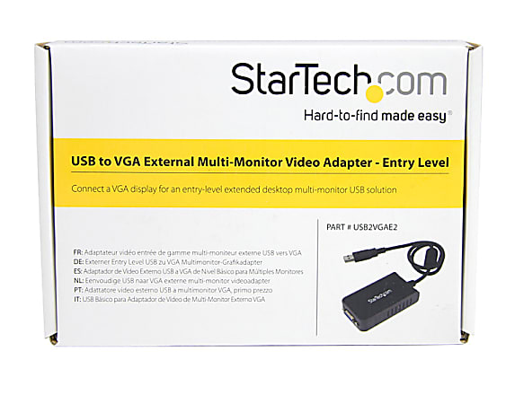 Adaptadores de vídeo (HDMI, VGA, USB)