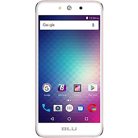 BLU Grand M G070Q 8 GB Smartphone - 5" FWVGA - 512 MB RAM - Android 6.0 Marshmallow - 3G - Rose Gold - Bar MT6580 Quad-core (4 Core) 1.30 GHz - 2 SIM Support - 32 GB microSD Support SIM-free - 5 Megapixel Rear Camera - 1 Day Talk Time - 900 Hour Standby
