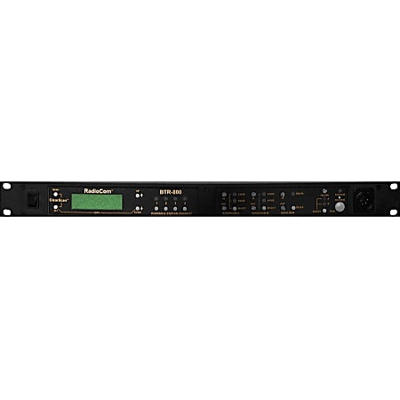 RTS Two-Channel UHF Synthesized Wireless Intercom Base Station - Wired/Wireless - 1000 ft - Rack-mountable, Desktop