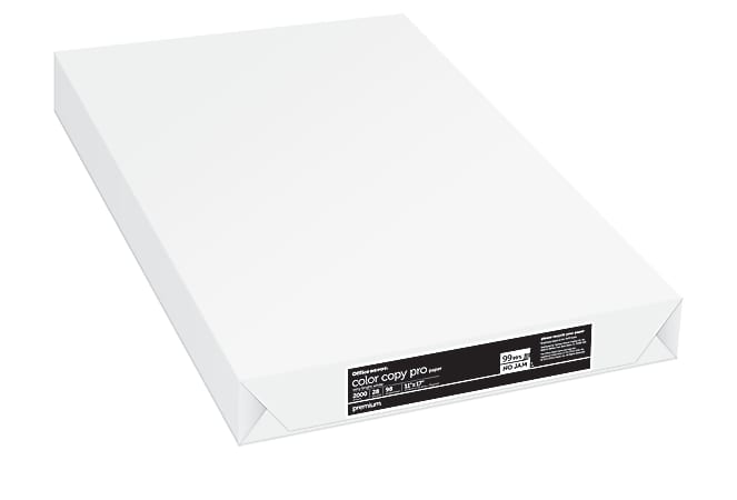 Office Depot Copy Print Paper, Legal size, 20 lb, 500 Sheets per Ream, Case of 10 Reams, 063224, White