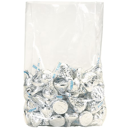 Office Depot® Brand 3 Mil Gusseted Poly Bags, 5" x 3" x 15", Clear, Case Of 1000