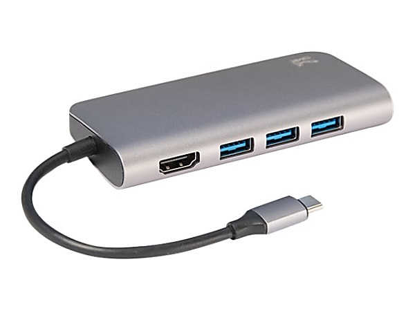 SMK-Link Electronics USB-C Multi-Port Hub Mini Docking Station - Docking station - USB-C - HDMI - 1GbE