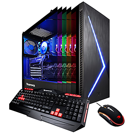 iBUYPOWER Gaming Desktop PC, 8th Gen Intel® Core™ i7, 8GB Memory, 1TB Hard Drive/240GB Solid State Drive, Windows® 10 Home, 067I, GeForce RTX 2060
