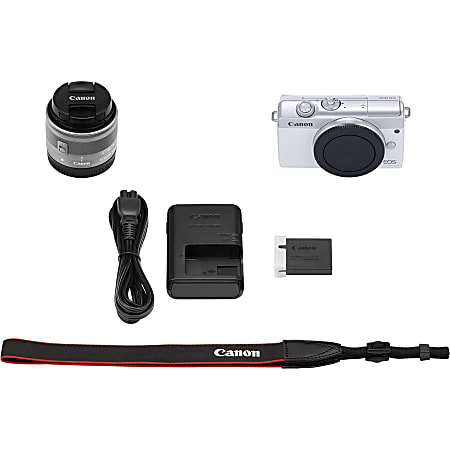 Canon EOS M200 Megapixel Mirrorless Camera with Lens