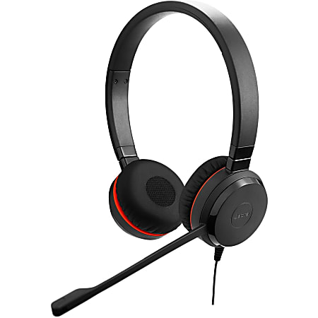 Jabra Evolve 30 II Headset - Stereo - Mini-phone (3.5mm) - Wired - Over-the-head - Binaural - Circumaural - 1440121