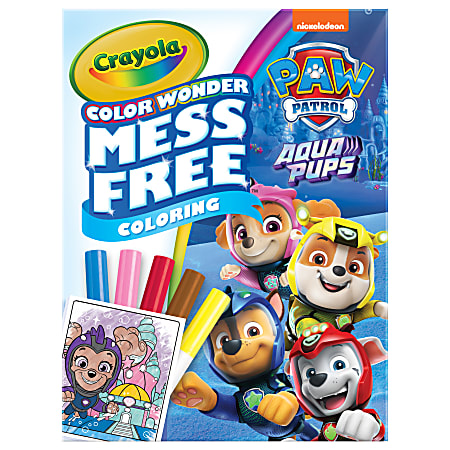 Crayola&reg; Color Wonder Mess-Free Coloring Pad &amp; Markers, Paw Patrol