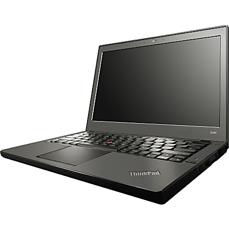 Lenovo ThinkPad X240 20AM001CUS 12.5" Touchscreen LCD Ultrabook - Intel Core i5 (4th Gen) i5-4300U Dual-core (2 Core) 1.90 GHz - 4 GB DDR3L SDRAM - 128 GB SSD - Windows 8 Pro 64-bit - 1366 x 768 - In-plane Switching (IPS) Technology - Black