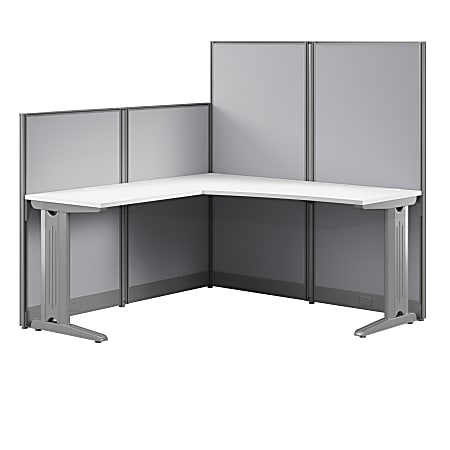 Bush Business Furniture Office in an Hour 65 W x 65 D L Shaped