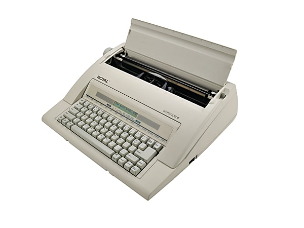 ROYAL® Scriptor II 69147T Electronic Typewriter, Taupe