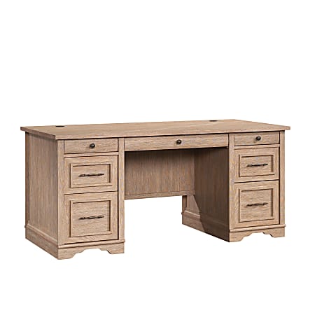 Sauder wood computer desk discount