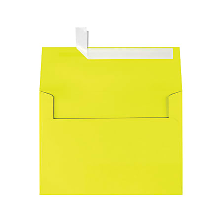 LUX Invitation Envelopes A7 Peel Stick Closure Citrus Pack Of 500 ...