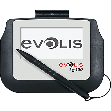 Evolis Sig100 Signature Pad - Backlit LCD -