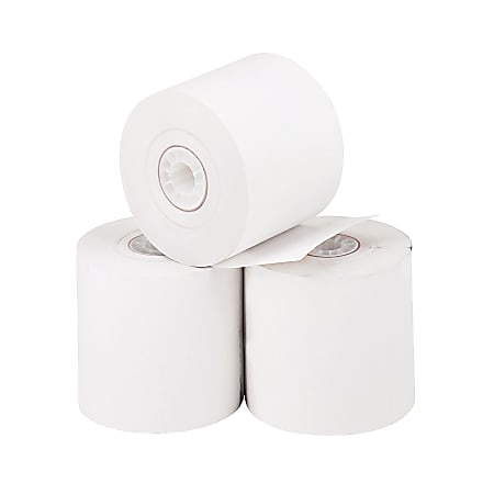 ICONEX 165' Thermal Receipt Paper Roll - 2 1/4" x 165 ft - White - 30 / Carton