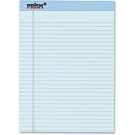 TOPS Prism Color Writing Pads 8 12 x 11 34 100percent Recycled Legal ...