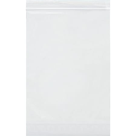 Office Depot® Brand 2 Mil Gusseted Reclosable Poly Bags 9" x 12" x 2", Box of 1000