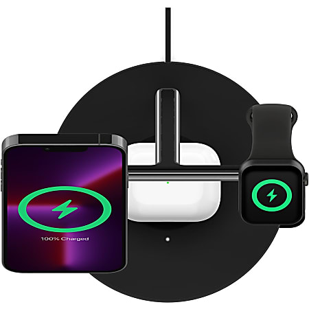 Belkin BoostCharge Pro 3 in 1 Wireless Charger with MagSafe 15W
