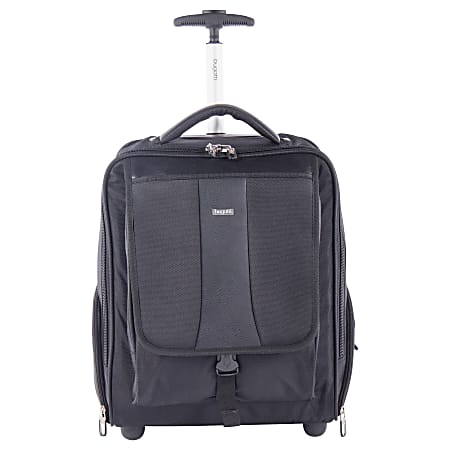 bugatti rolling 15 laptop backpack Valentino Practical and well thought out! Bugatti Traveler Backpack