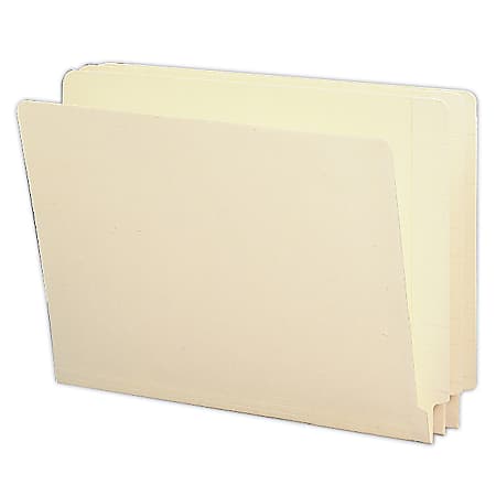 Smead® End-Tab File Folders, Straight Cut, Legal Size, Manila, Pack Of 100
