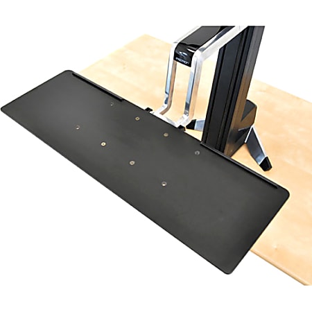 Ergotron Large Keyboard Tray for WorkFit-S, 0.2"H x 27"W x 8.9"D, Black, 1