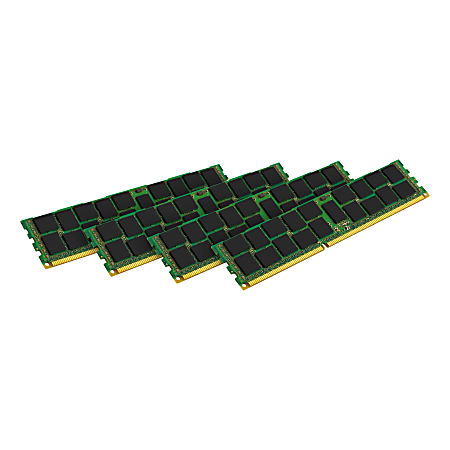 Kingston 32GB 1600MHz DDR3 ECC Reg CL11 DIMM (Kit of 4) SR x4 w/TS