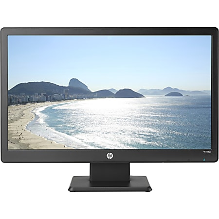 HP W2072aW2082a 20 LED Backlit LCD Monitor Black - Office Depot