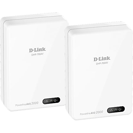 D-Link® PowerLine AV2 2000 Gigabit Network Extender Kit