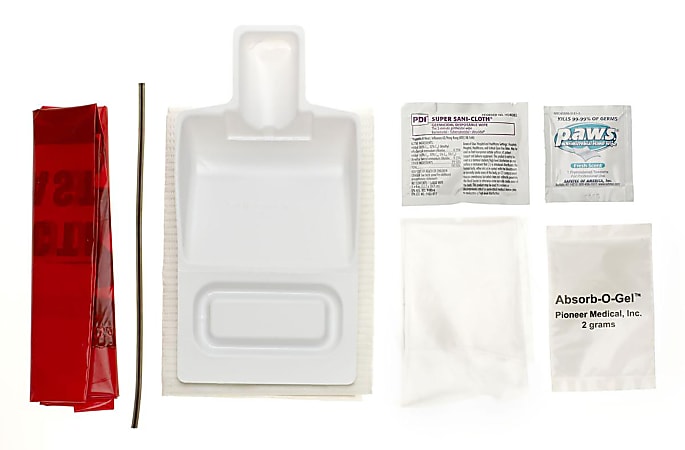 Medline Fluid Clean-Up Kit, Standard