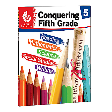 Shell Education Conquering The Grades Grade 5 Red - Office Depot