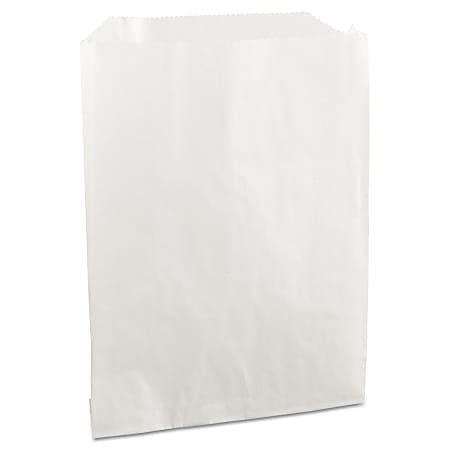 Bagcraft PB19 Grease-Resistant Sandwich/Pastry Bags, 7 1/4" x 6", White, Carton Of 2,000