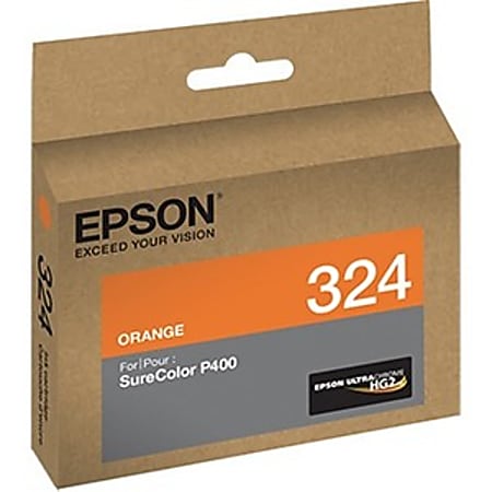 Epson UltraChrome 324 Original Inkjet Ink Cartridge - Orange Pack - Inkjet