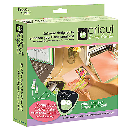Cricut® DesignStudio Die-Cutting Software With Bonus Pack