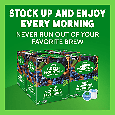 Green Mountain Coffee Roasters Wild Mountain Blueberry Keurig