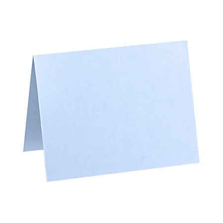 LUX Folded Cards, A2, 4 1/4" x 5 1/2", Baby Blue, Pack Of 250