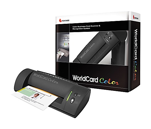 Penpower WorldCard Portable Color Business Card Scanner
